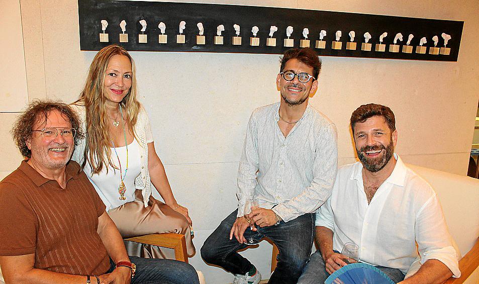 Jaime Medina, Inma Bianchi, Ernesto Rodríguez y Nacho Rosich.