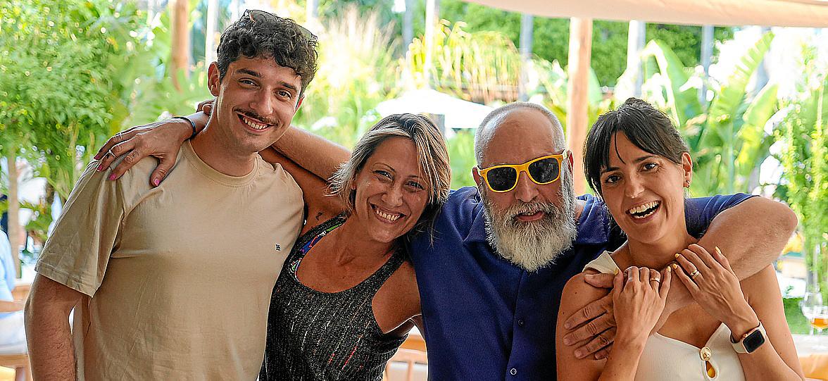 Sergio Mora, Juana María Ayala, Xavier Ribas y Silvia Fernández.