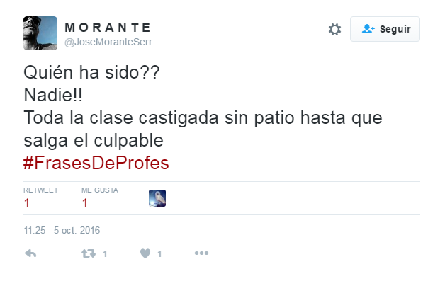 Frases de 'profes'