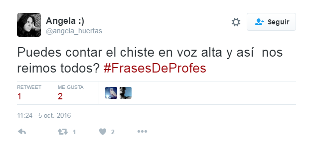 Frases de 'profes'