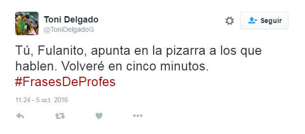 Frases de 'profes'