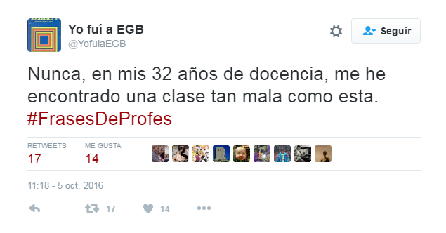 Frases de 'profes'