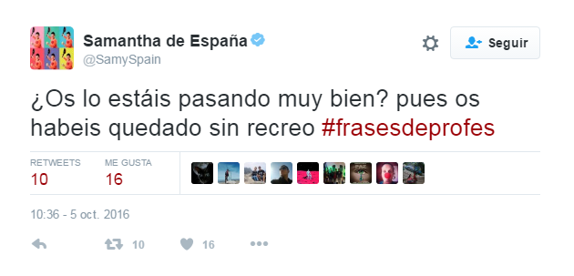 Frases de 'profes'