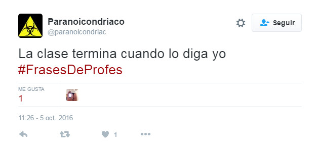 Frases de 'profes'