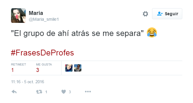 Frases de 'profes'