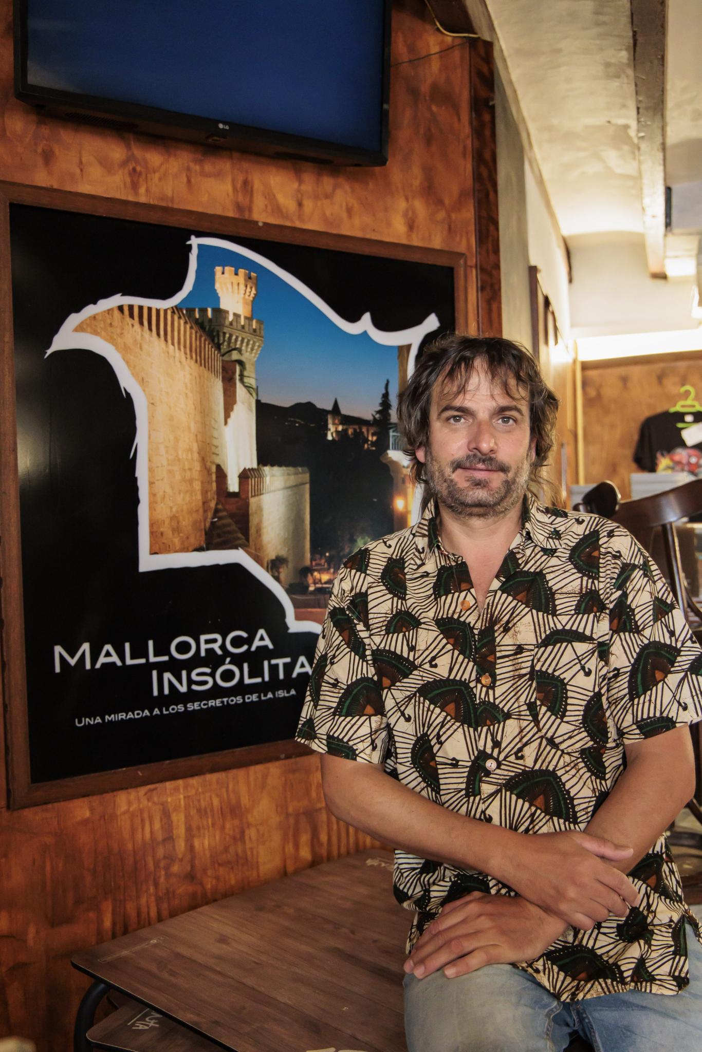 El promotor de la ruta 'Palma Mentirosa', Iván Cerdà