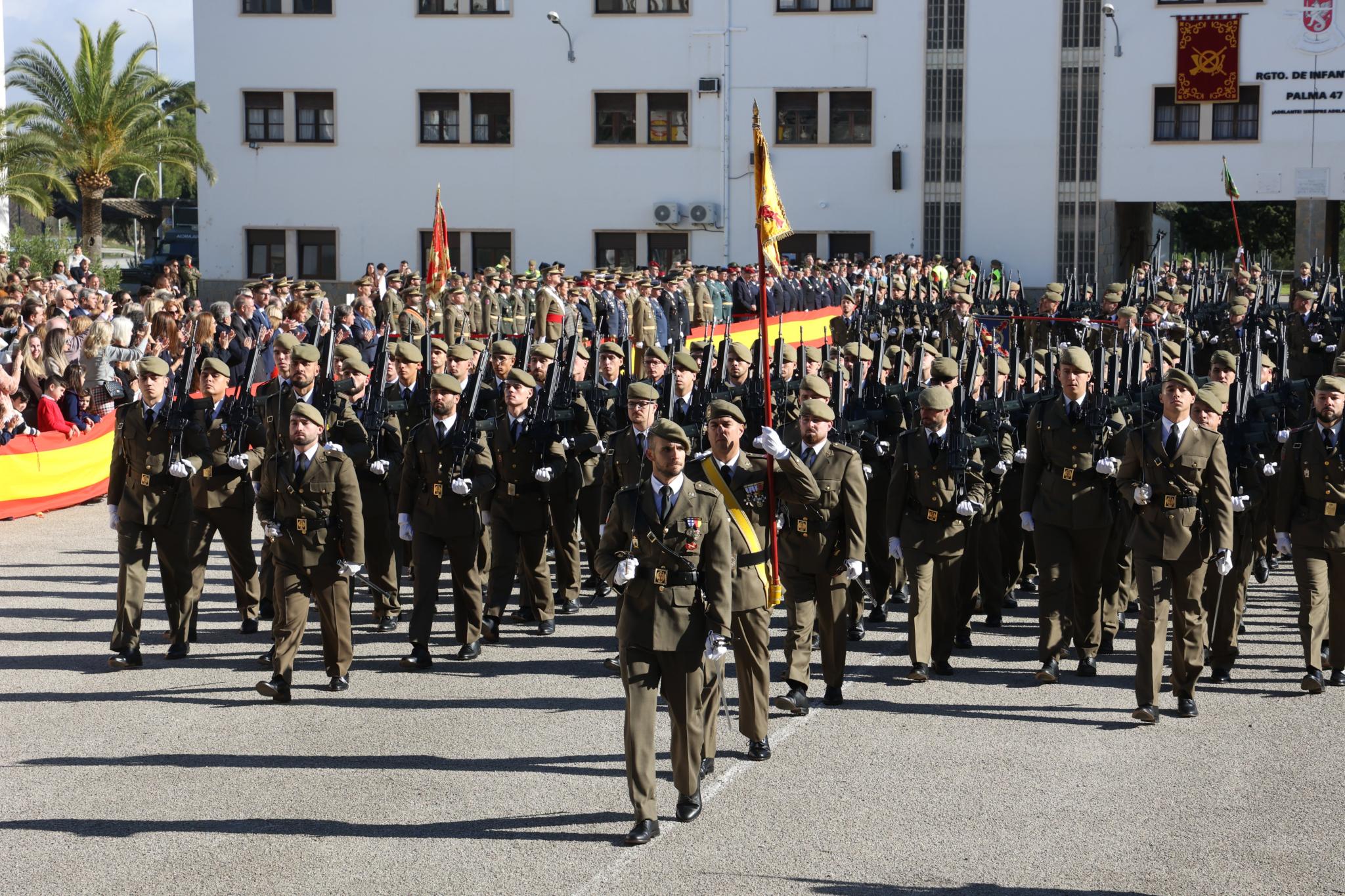 La Infantería celebra en Palma la Inmaculada y reivindica los valores del Ejército español