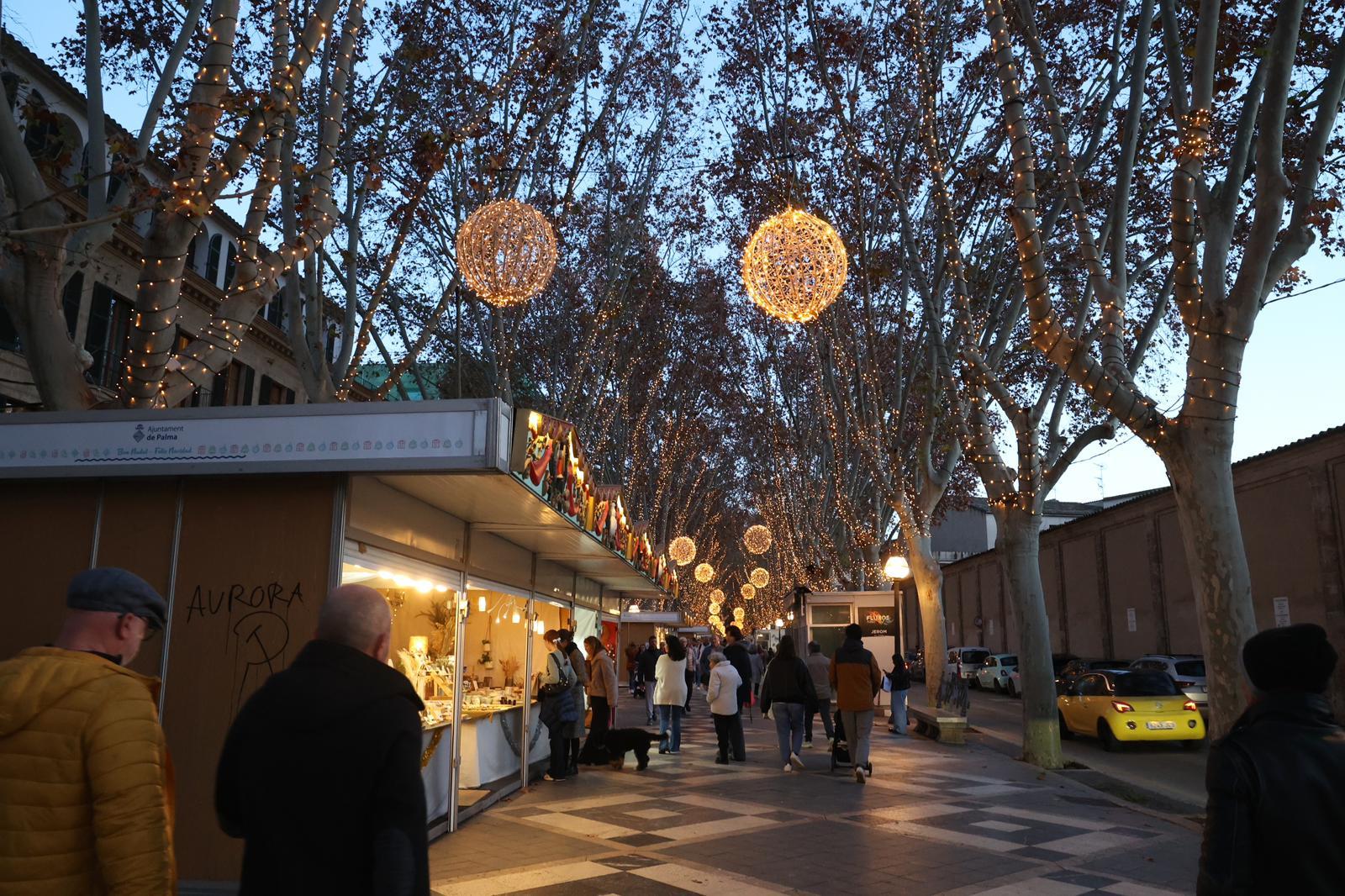 Jornada de mercadillos navideños en familia por Palma