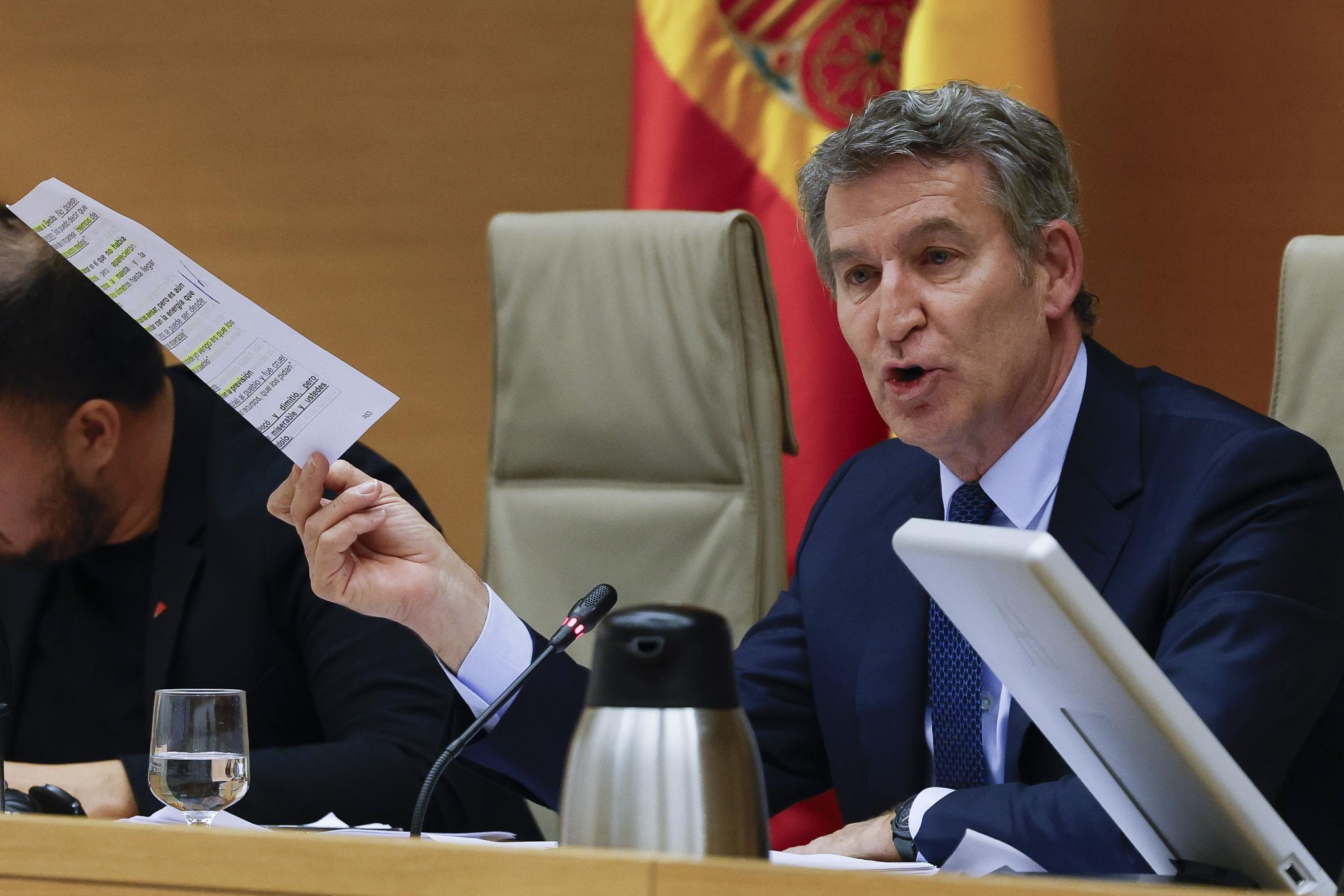 Llaman al orden a Feijóo en la comisión de la dana tras un encontronazo con  Bildu por ETA