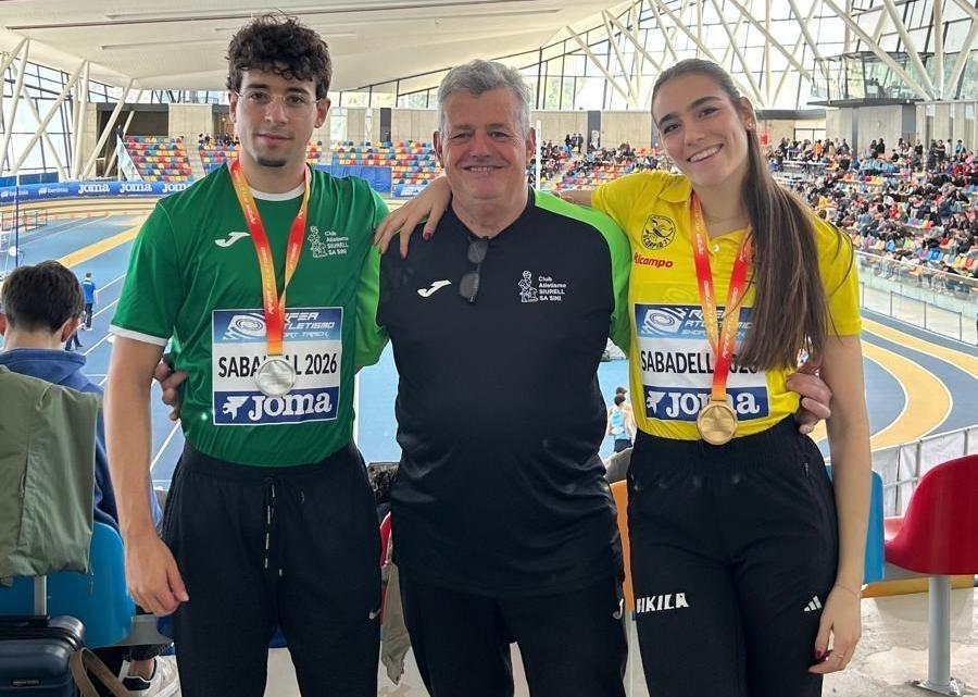 Peralta y Castilla, oros nacionales