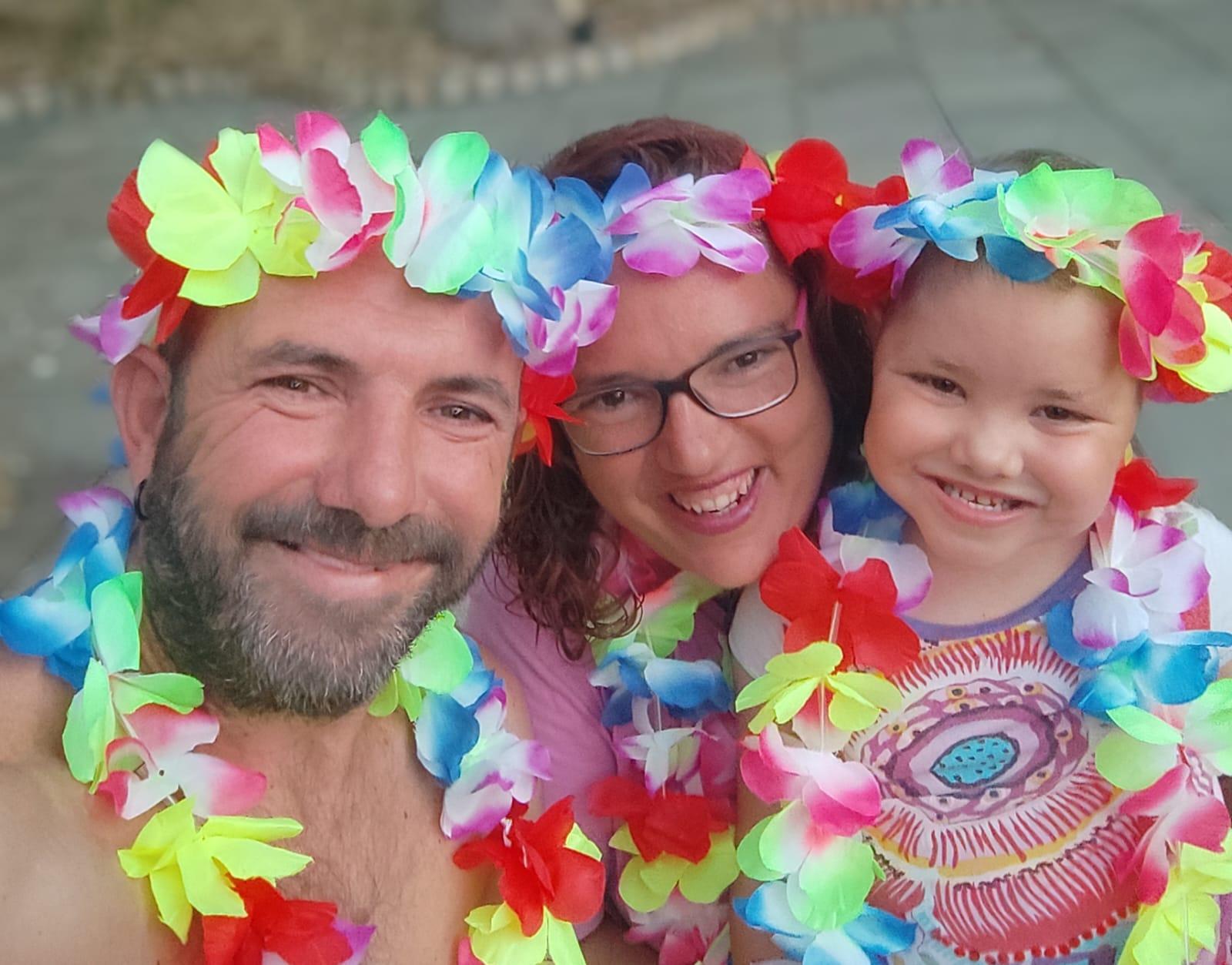 La niña mallorquina Auba, símbolo del Día Mundial del Cáncer Infantil