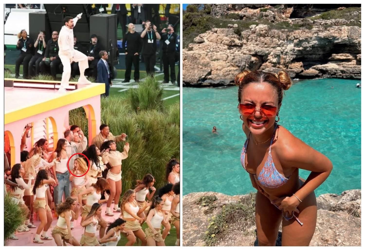 Así es Júlia Pericas, la bailarina española que ha acompañado a Bad Bunny en la Super Bowl: nacida en Cataluña y amante de Mallorca