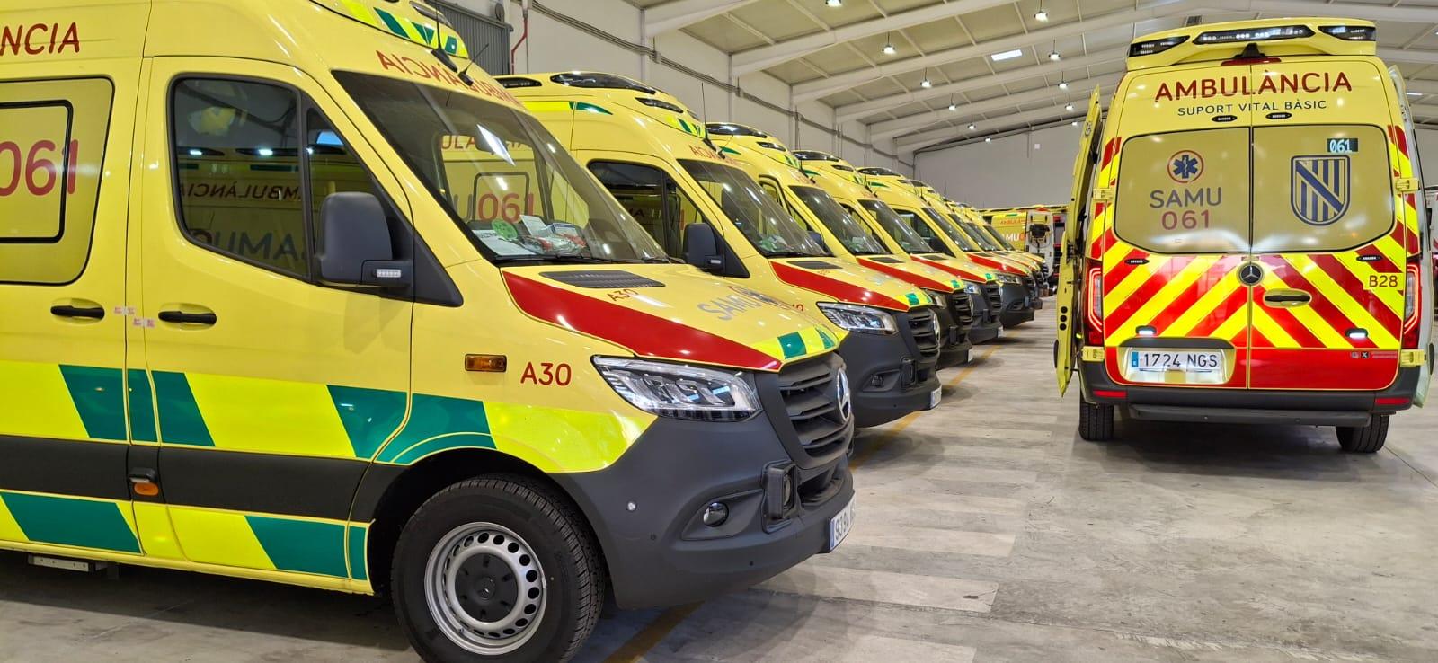 IB-Salut acusa el retraso de ambulancias a posibles picos de demanda asistencial