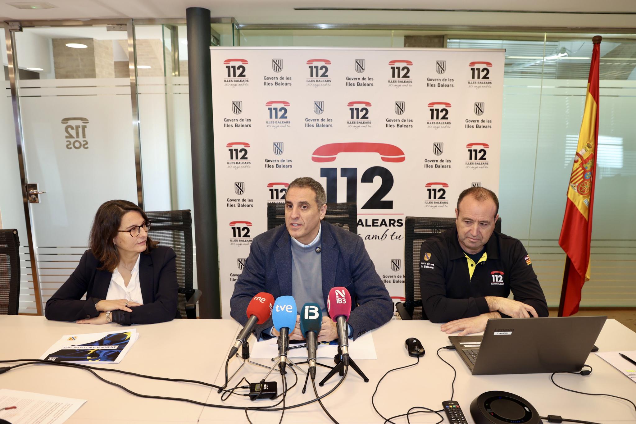 El 112 llega a niveles récord de eficacia: 24.500.000 llamadas en tres décadas