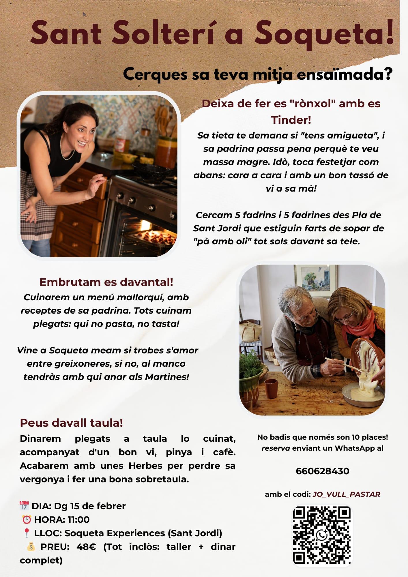 «¿Buscas a tu media ensaimada?»: El plan más divertido para San Solterín está en Mallorca