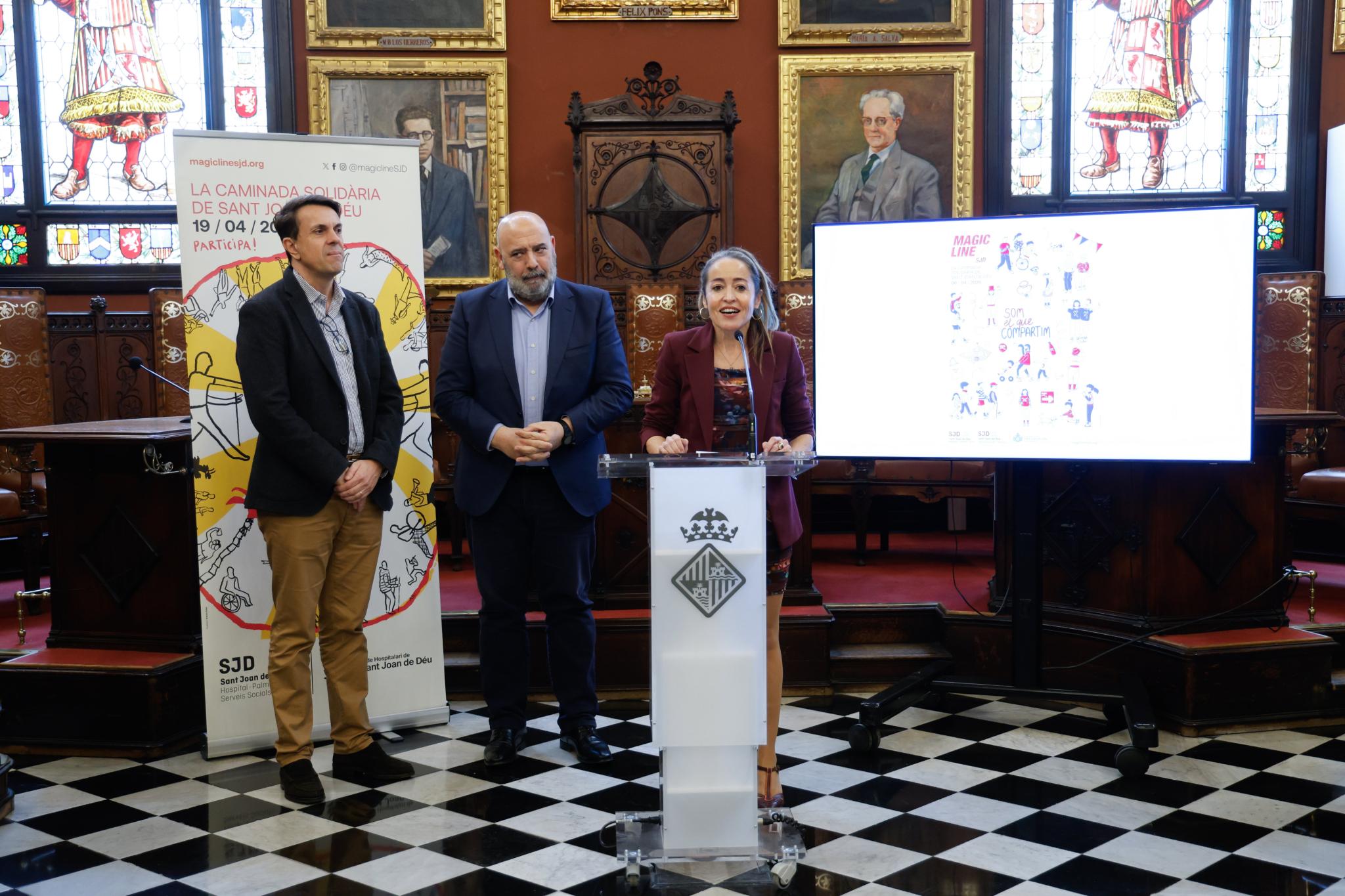 Magic Line se prepara para la caminata más solidaria, que se celebrará el 19 de abril