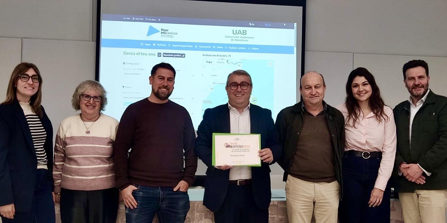 El Ajuntament d'Inca recibe un sello de excelencia en transparencia informativa