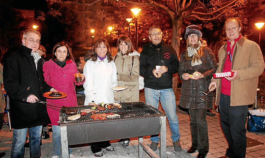 Noche de 'foguerons' en Son Dameto
