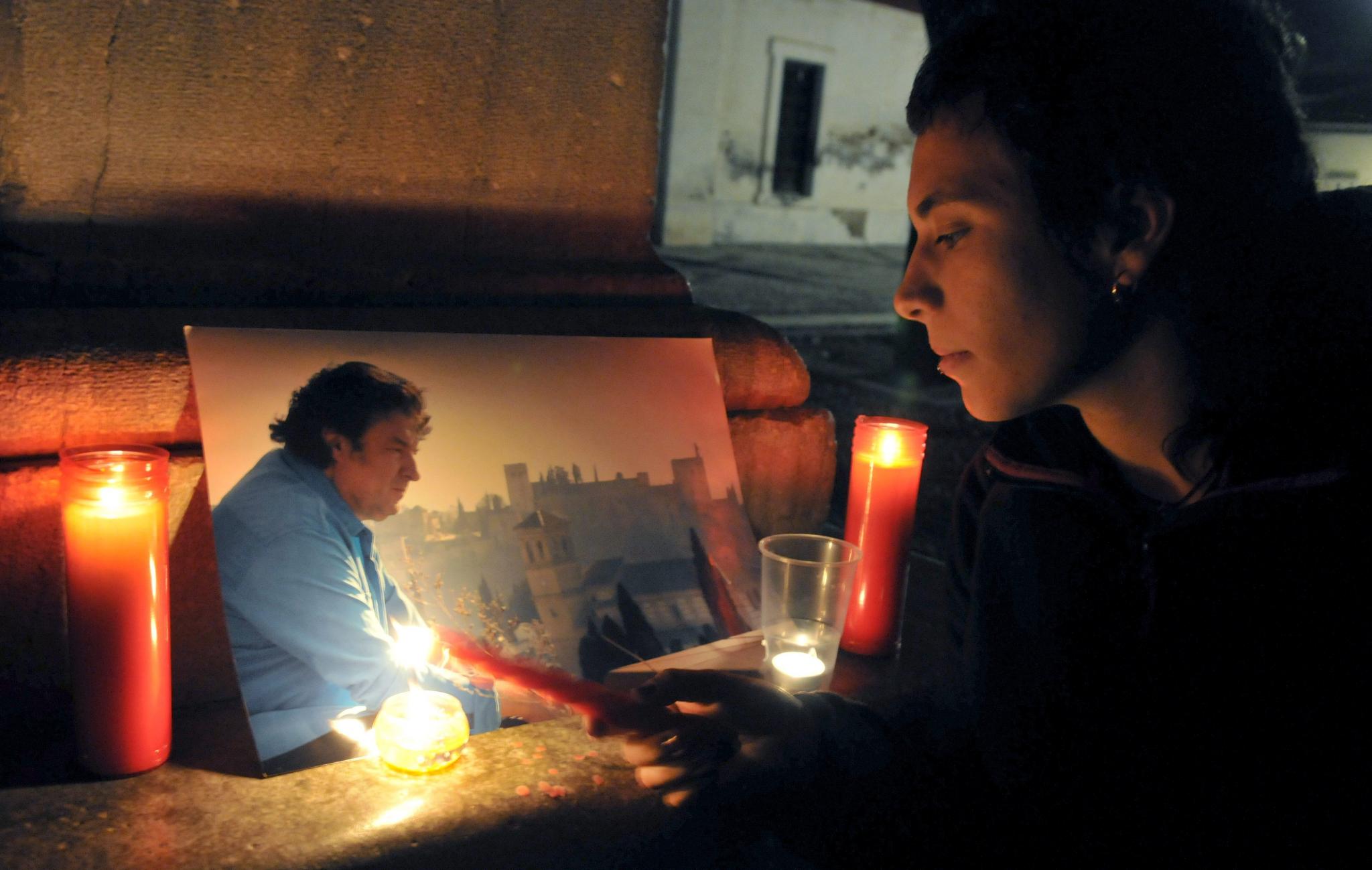 Velando a Enrique Morente