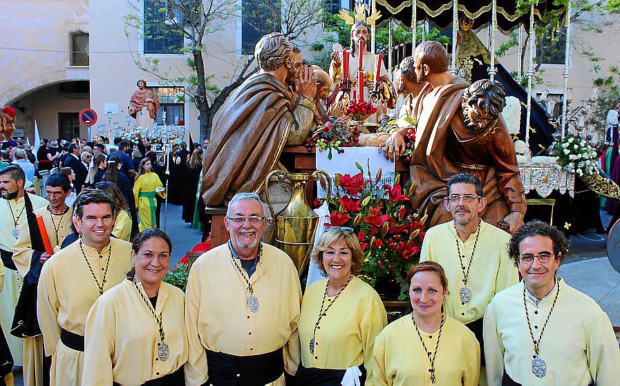 Palma se vuelca en la procesión del Jueves Santo