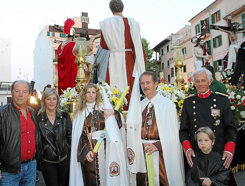 Palma se vuelca en la procesión del Jueves Santo