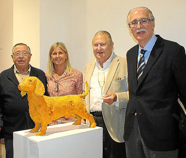 Damià Ramis inaugura una exposición con sus nuevas esculturas