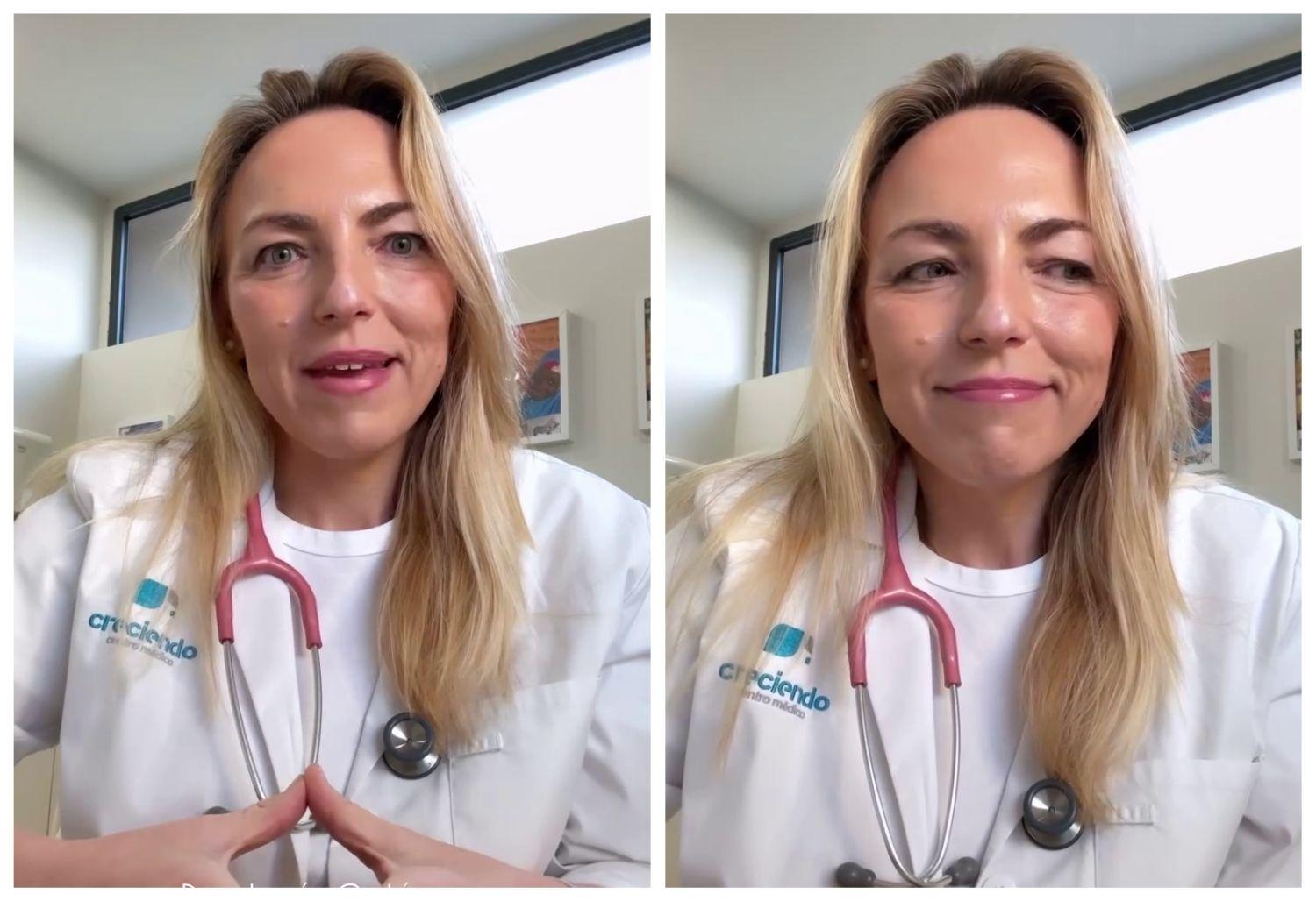 Lucia Galán, pediatra, advierte de un nuevo reto viral entre adolescentes: «Les puede costar la vida»