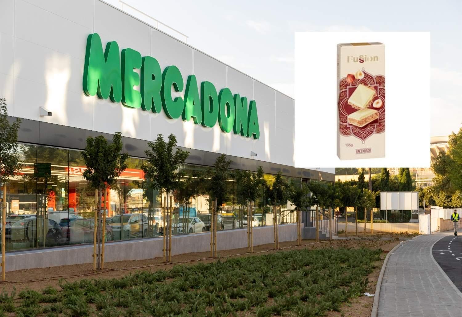 Mercadona arrasa con su nuevo capricho dulce: una tableta de chocolate blanco con avellana y masa filo por menos de 2 euros