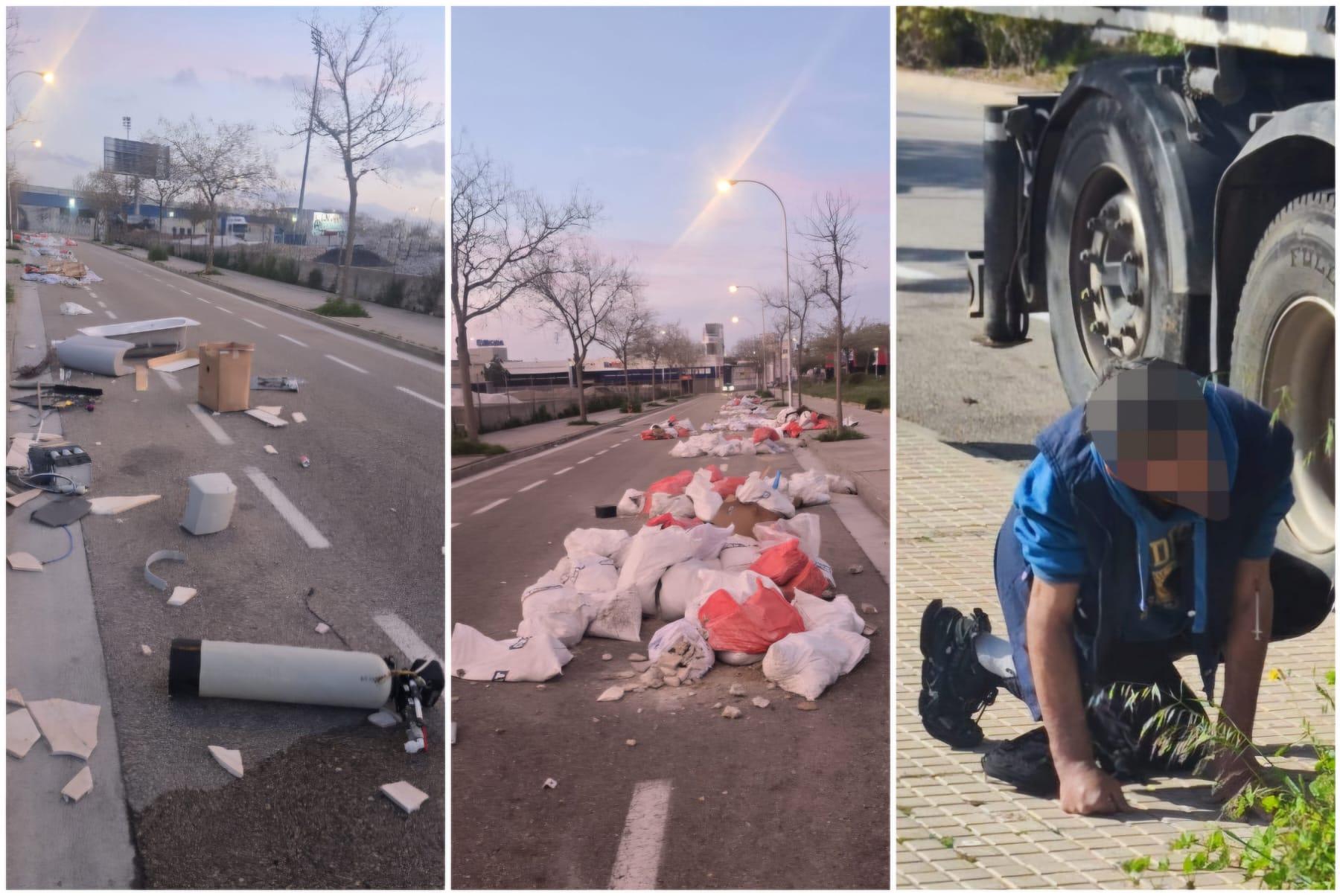 Incivismo, vertidos, botellón yonquis e inseguridad al límite en Son Güells: «Estamos valorando crear patrullas vecinales»