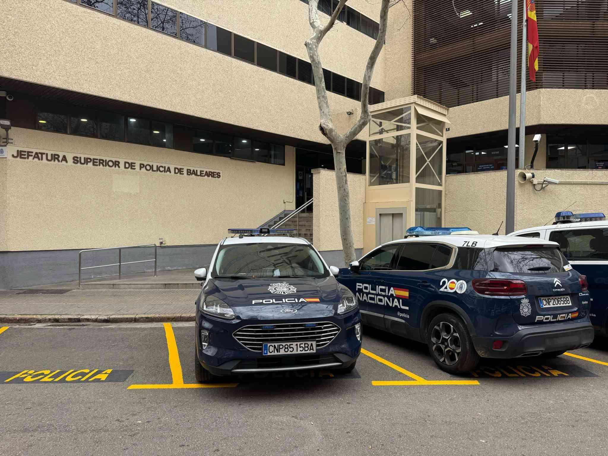 Detenido un trabajador de la obra por agredir a un compañero con una barra de hierro en Palma