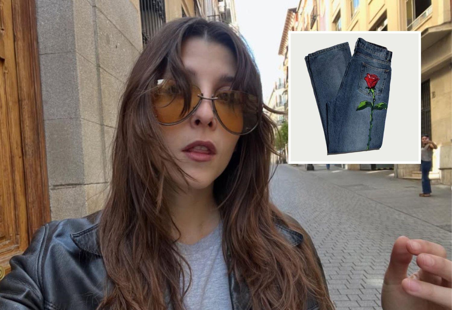 Mafalda de Bulgaria lleva los jeans de flores que no pueden faltar en tu armario: el nuevo básico de esta primavera