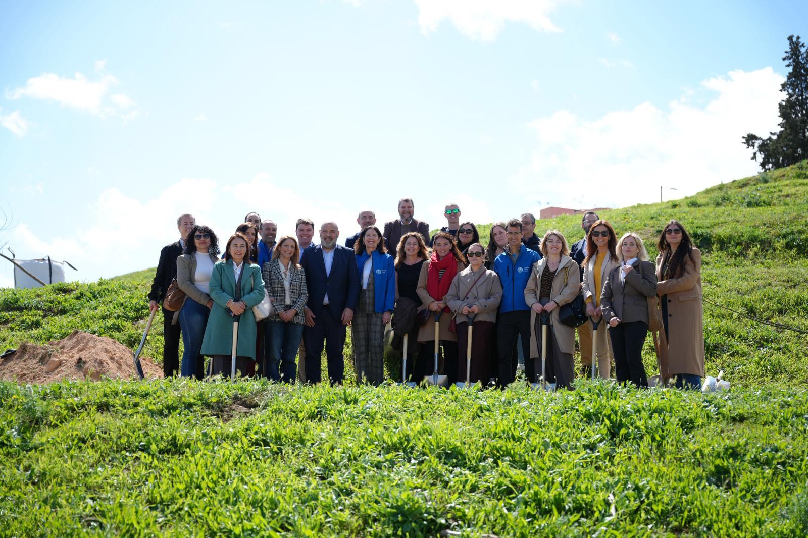 Cort y Sanitas plantan 70 árboles en los márgenes del Torrent de Sa Riera