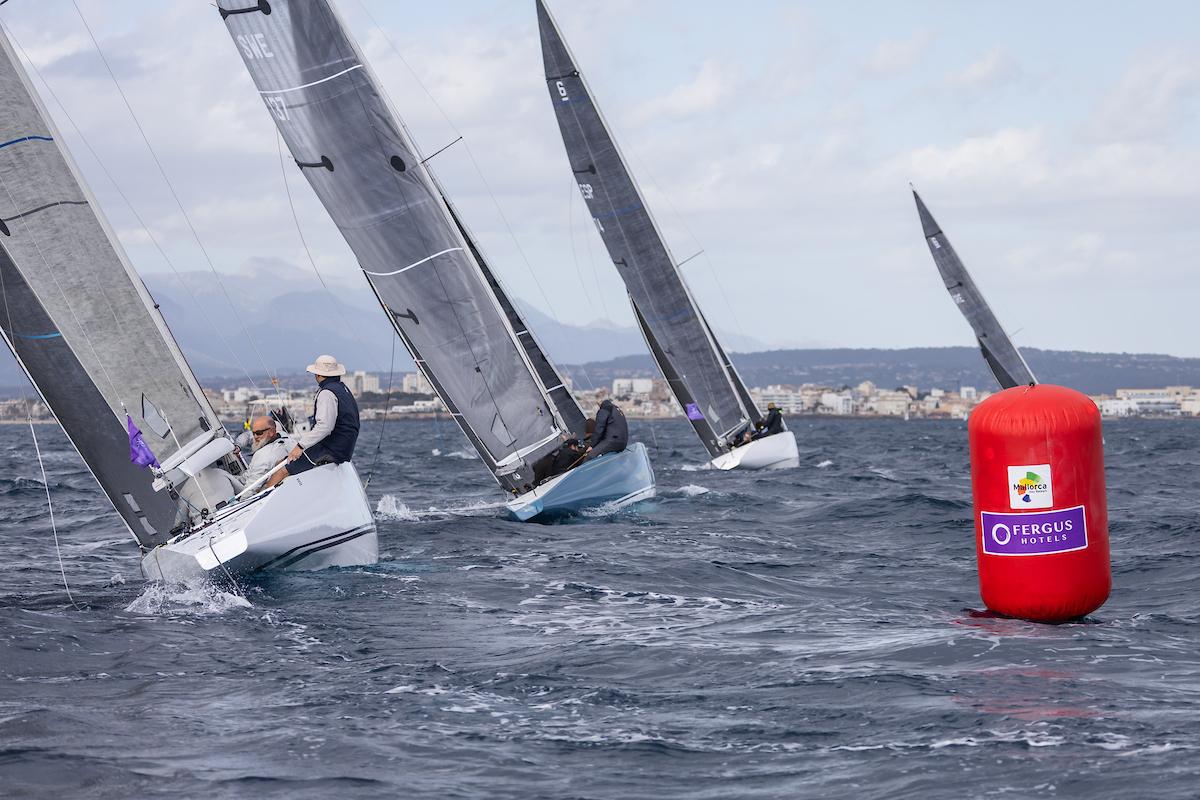 Las clases One Design debutan en aguas de Palma