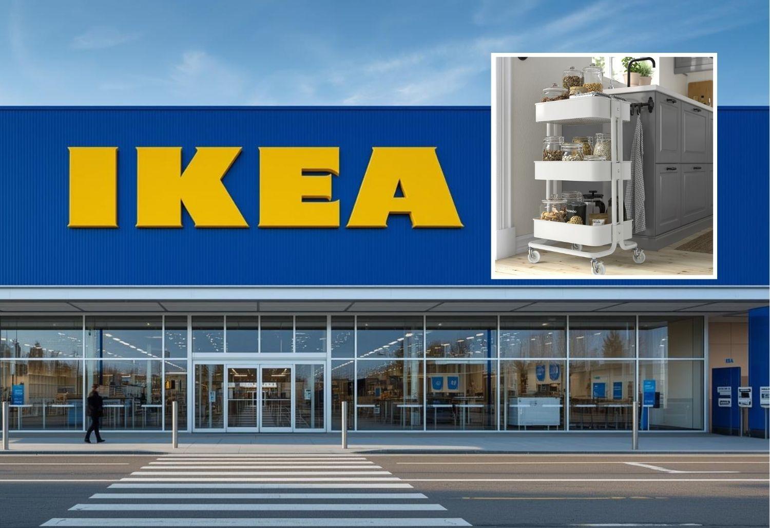 Ikea baja el precio de su carrito de cocina más vendido: ahora puede ser tuyo por 15 euros menos