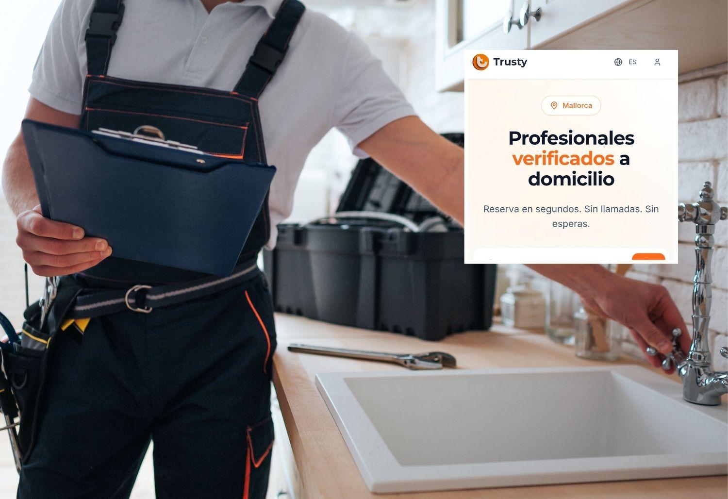 Nace 'Trusty', la plataforma que facilita encontrar profesionales de confianza para servicios a domicilio en Mallorca