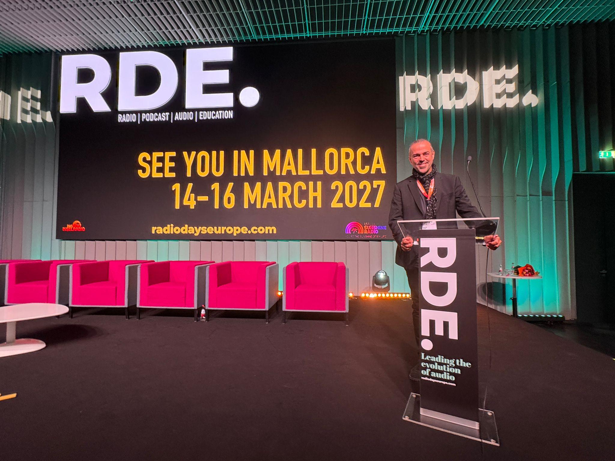 Mallorca acogerá Radiodays Europe 2027, con 1.600 profesionales de radio, podcast y audio
