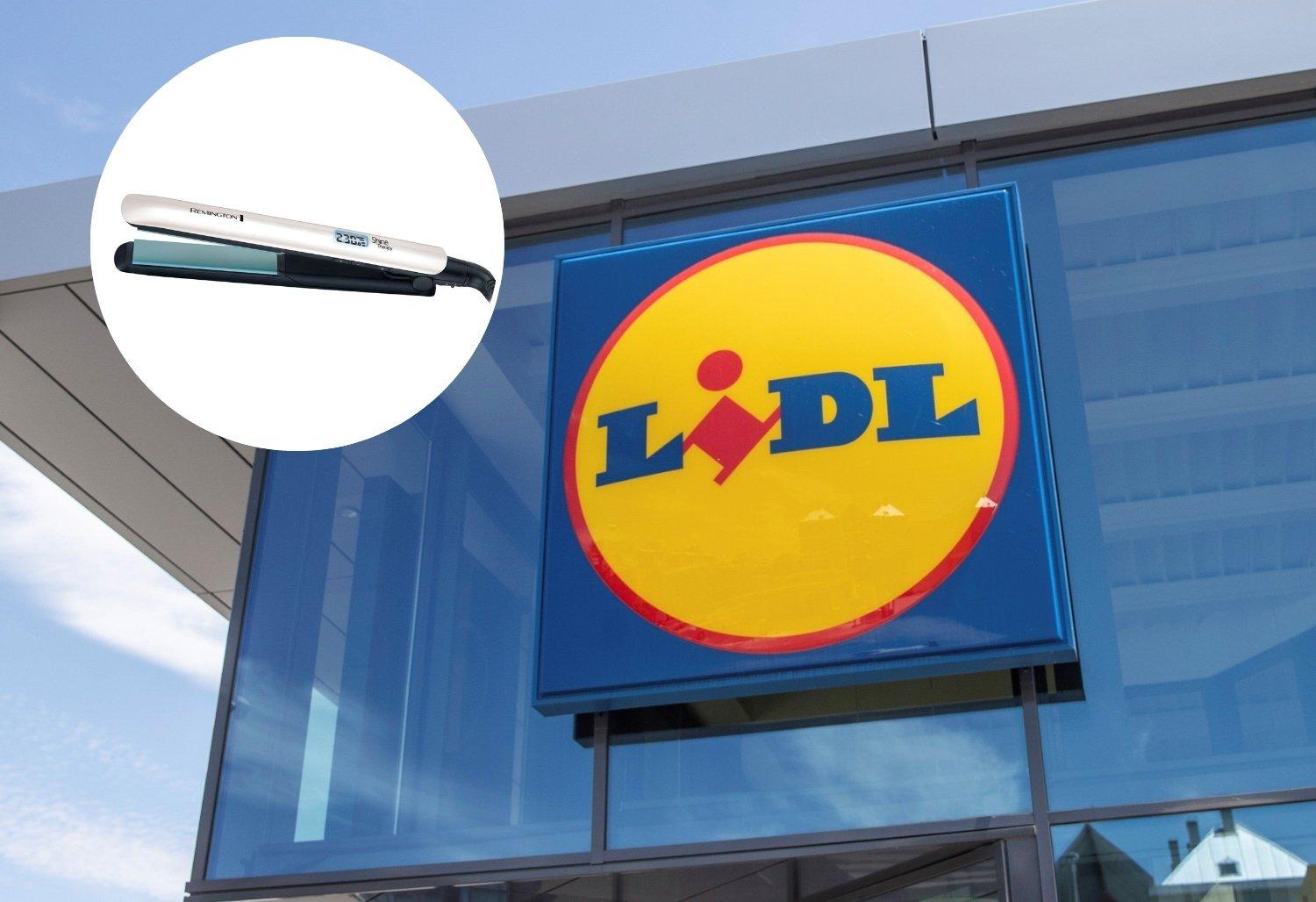 Colas kilométricas en Lidl, a partir del viernes, por la plancha de pelo con placas cerámicas con un precio 52 euros por debajo del recomendado