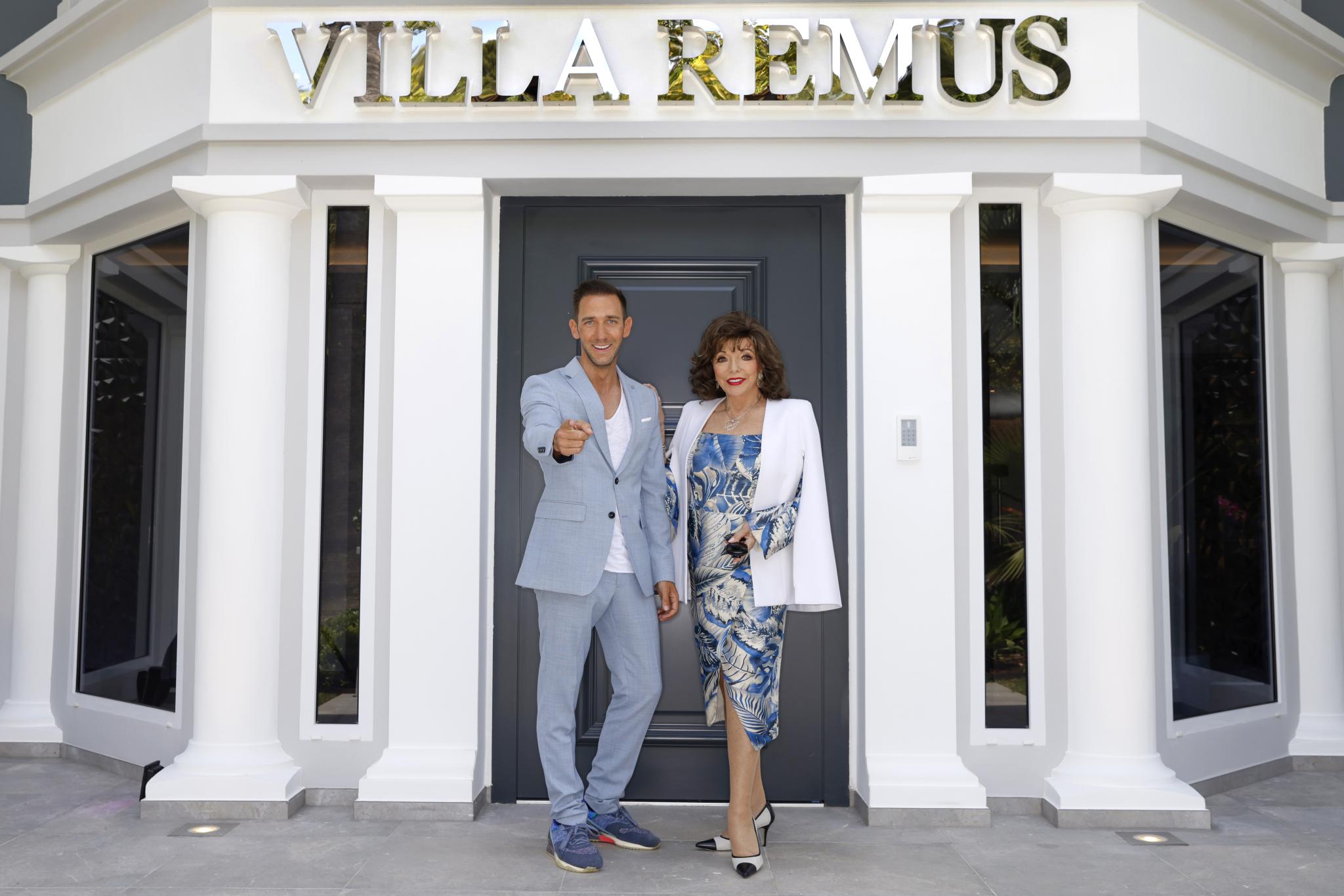 Bo Dereck y Ornella Mutti inaugurarán la villa Remus The View