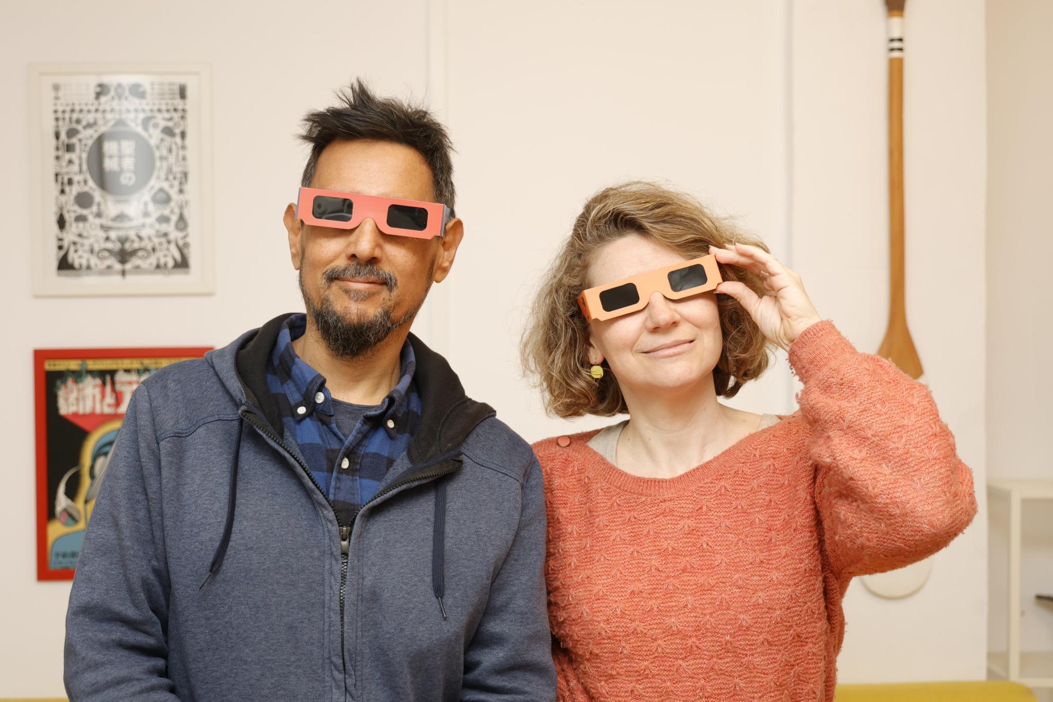 Gafas de kilómetro cero para el histórico eclipse de agosto