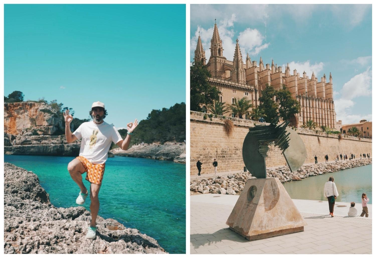 Descubre Mallorca en familia como Raúl Gómez: desde la Catedral hasta Cala s'Almunia