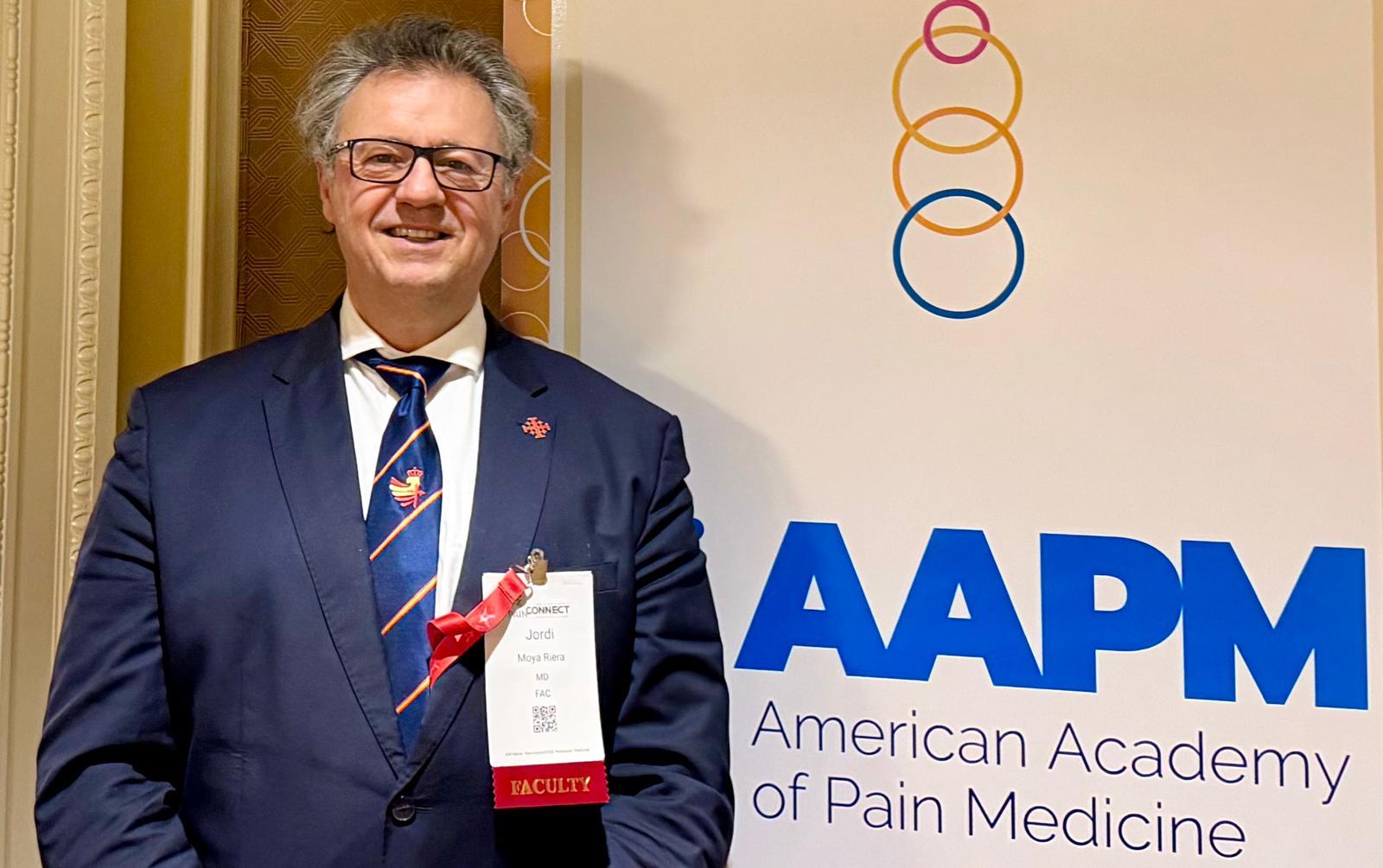 Jordi Moya: «Muchas veces el dolor no se resuelve solo con una pastilla»