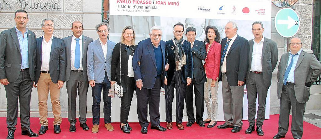Miró y Picasso, en Can Prunera