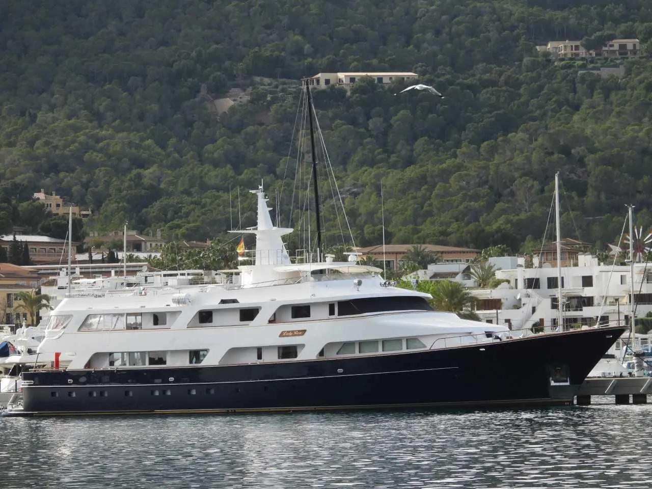 El 'Lady Rose', en el Port d’Andratx