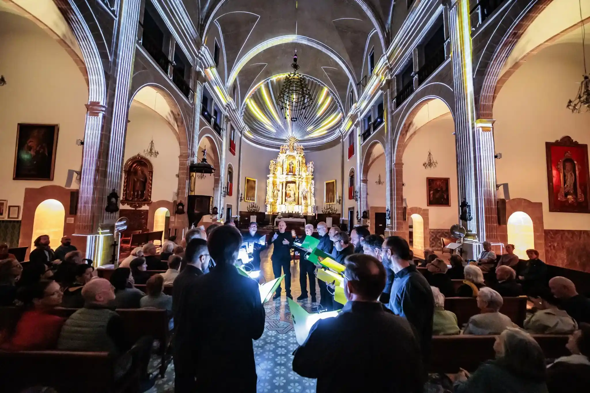 Una experiencia musical, inmersiva y solidaria en la iglesia dels Sagrats Cors