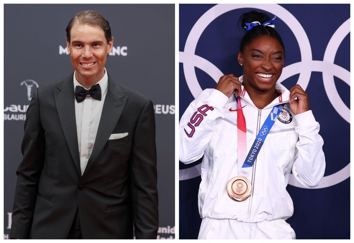 La cita madrileña que ha unido a Rafa Nadal y Simone Biles