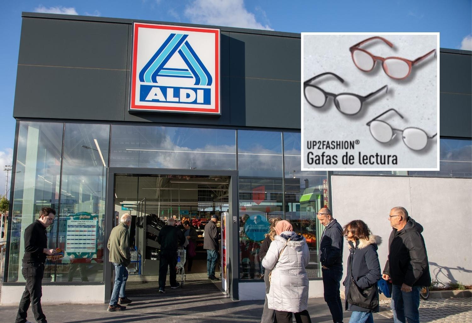 Colas kilométricas en Aldi, a partir del miércoles, por sus gafas de lectura de hasta 3 dioptrías por menos de 2 euros
