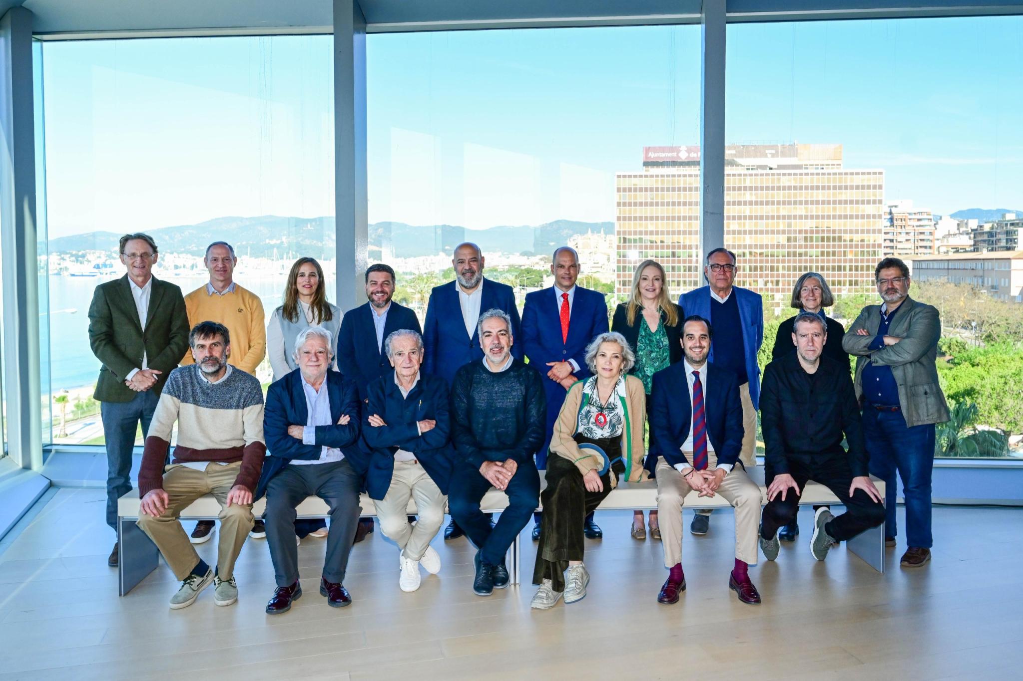 Primera reunión del jurado del concurso de ideas de Gesa, con diez propuestas finalistas