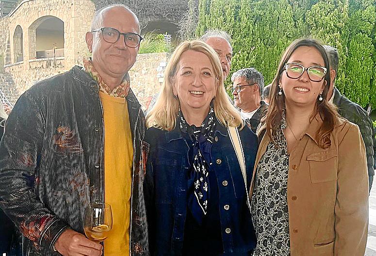 De inauguración en la Fundació Miró