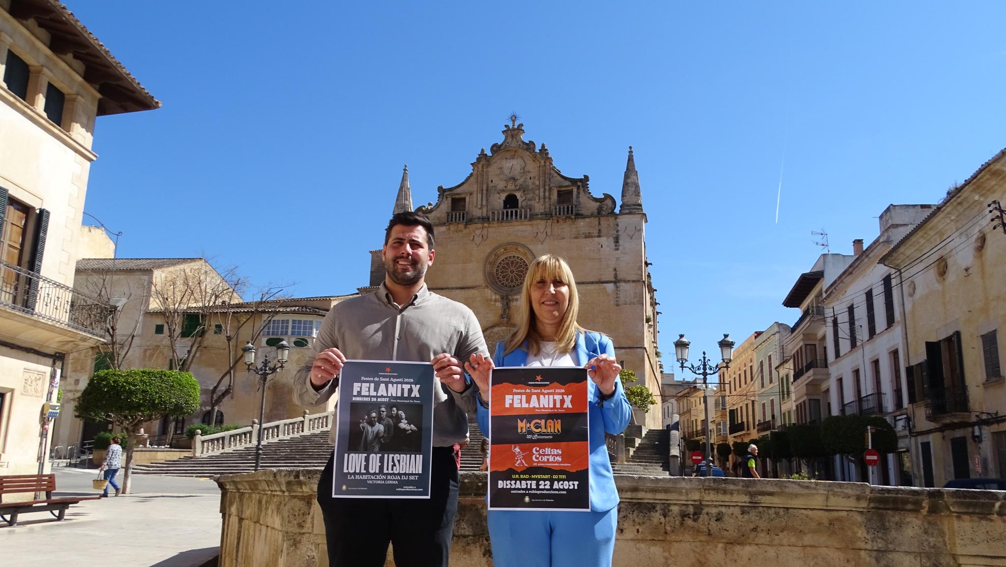 Estos son los artistas que actuarán en las verbenas de Felanitx este verano