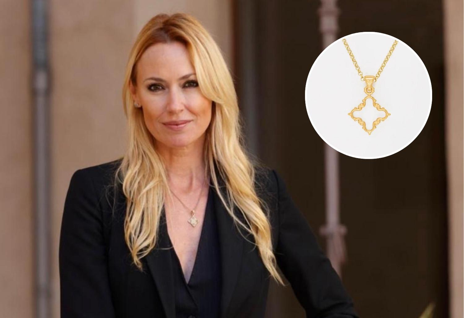 El collar con la creu mallorquina de Carolina Cerezuela: acabado en oro y de un artesano local